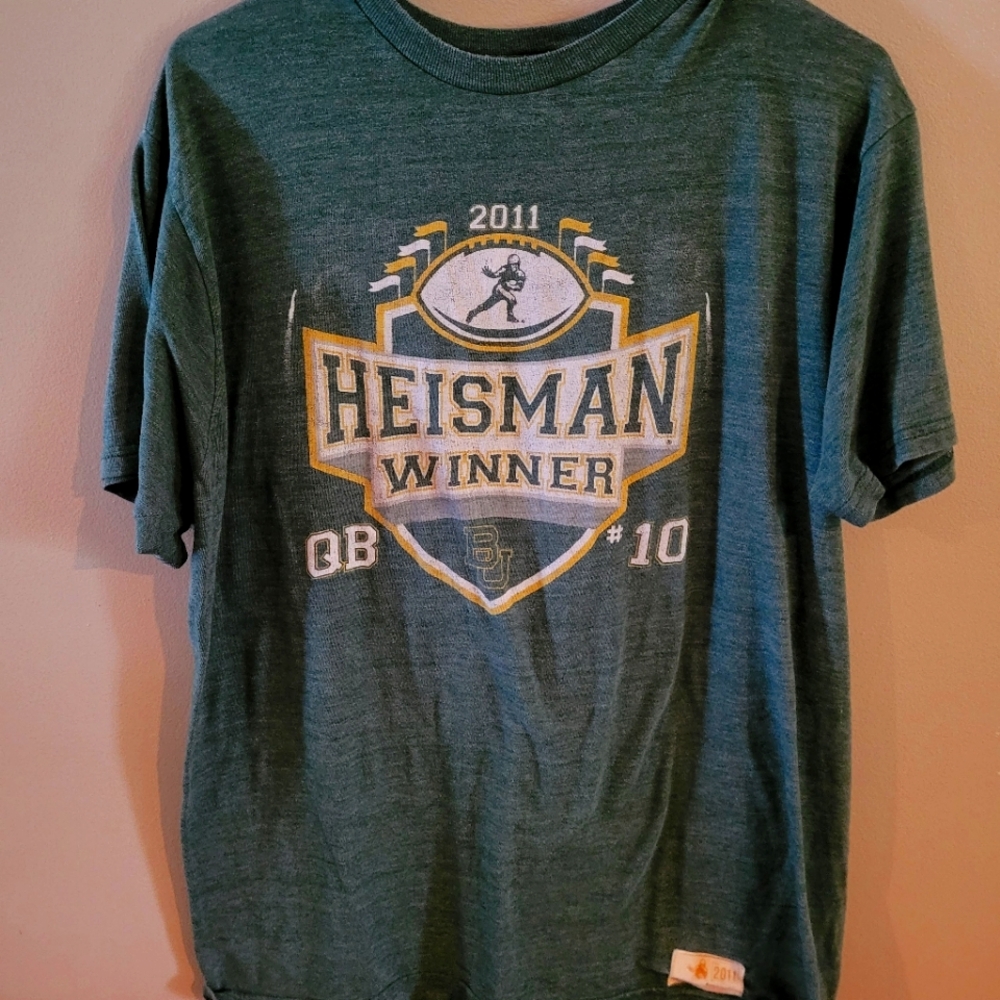 2011 Heisman winner Baylor bears XL